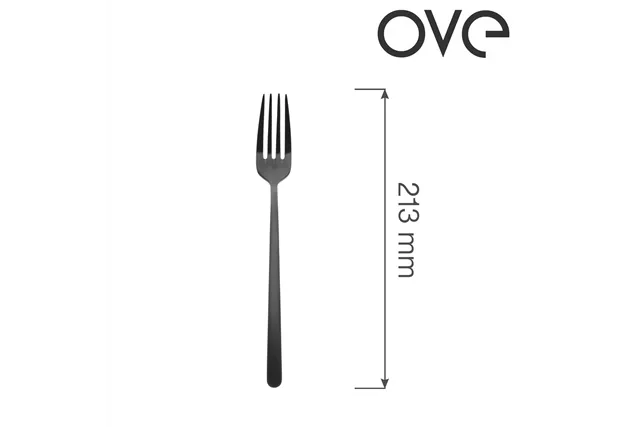 Widelec stołowy Amarone Black, OVE, 213 mm Ove 764848 Widelec stołowy Amarone Black, OVE, 213 mm Ove 764848
