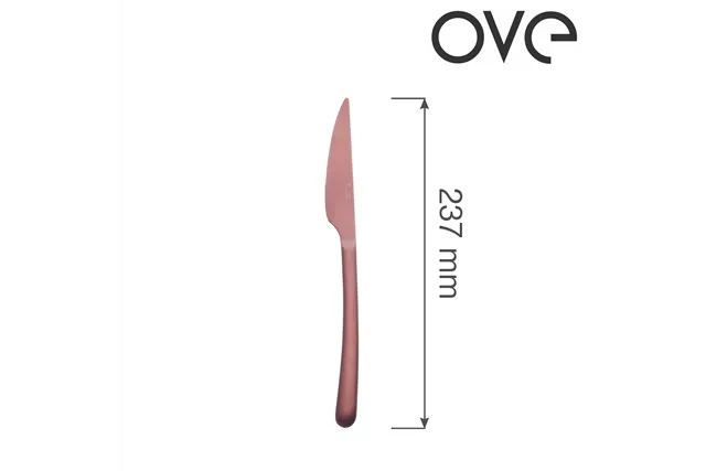 Nóż stołowy Amarone Bronze, OVE, 237 mm Ove 764916 Nóż stołowy Amarone Bronze, OVE, 237 mm Ove 764916