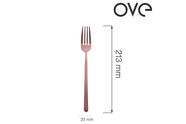 Widelec stołowy Amarone Bronze, OVE, 213 mm Ove 764930 Widelec stołowy Amarone Bronze, OVE, 213 mm Ove 764930
