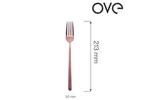 Widelec stołowy Amarone Bronze, OVE, 213 mm Ove 764930