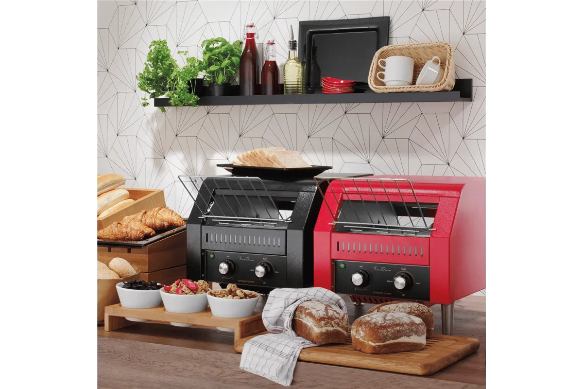 Toster przelotowy - czarny Fine Dine 261323