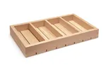 Organizer drewniany na sztućce 530x325x65 mm Fine Dine 561089