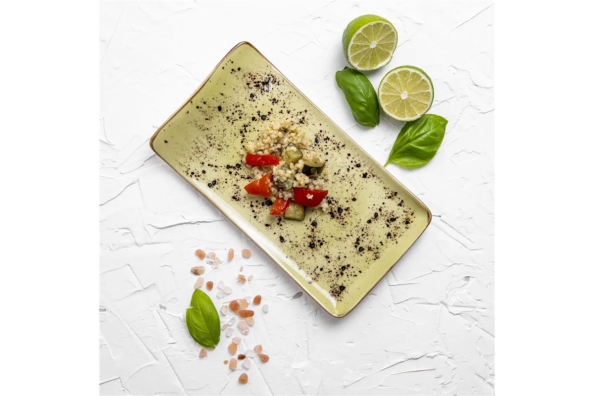 Talerz serwingowy Olive 215x120 mm Fine Dine 769966