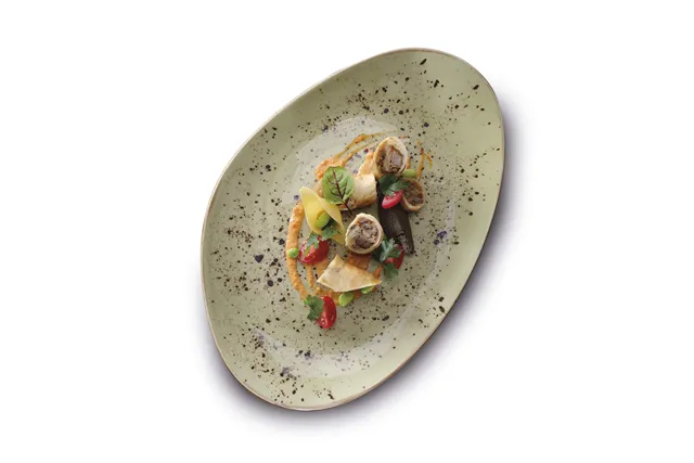 Talerz serwingowy Olive 215x120 mm Fine Dine 769966 Talerz serwingowy Olive 215x120 mm Fine Dine 769966