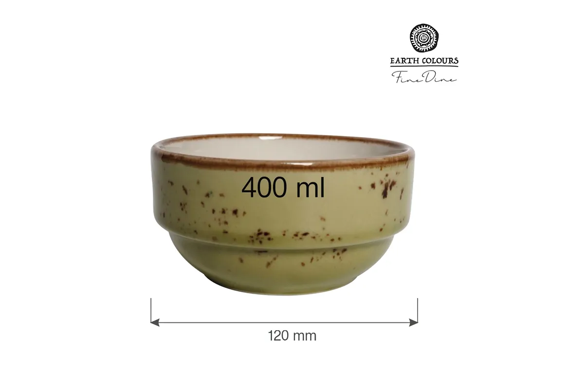 Miska sztaplowana Olive 120 mm, 400 ml Fine Dine 769997