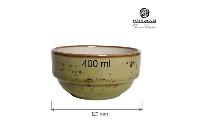 Miska sztaplowana Olive 120 mm, 400 ml Fine Dine 769997 Miska sztaplowana Olive 120 mm, 400 ml Fine Dine 769997
