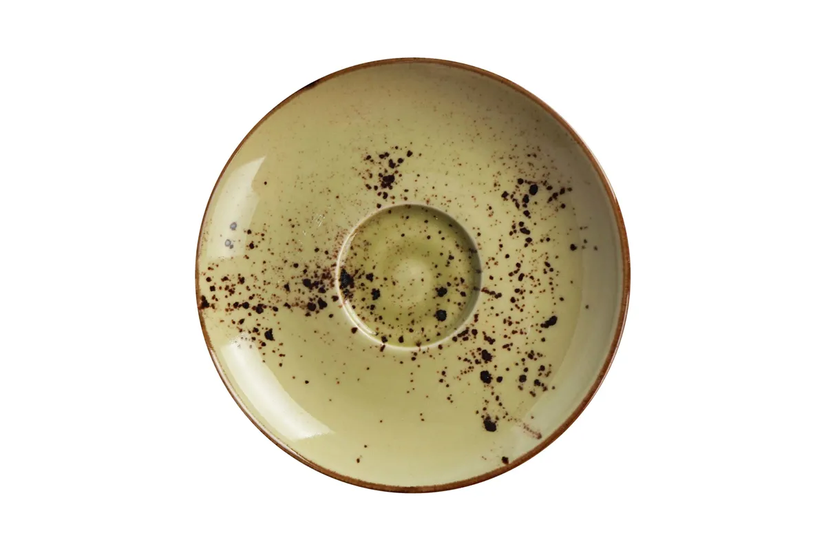 Spodek do cappuccino Olive 160 mm Fine Dine 778098
