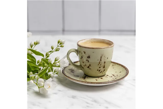 Spodek do cappuccino Olive 160 mm Fine Dine 778098 Spodek do cappuccino Olive 160 mm Fine Dine 778098