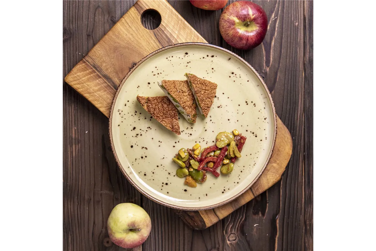 Talerz z wysokim rantem Olive 210 mm Fine Dine 778128