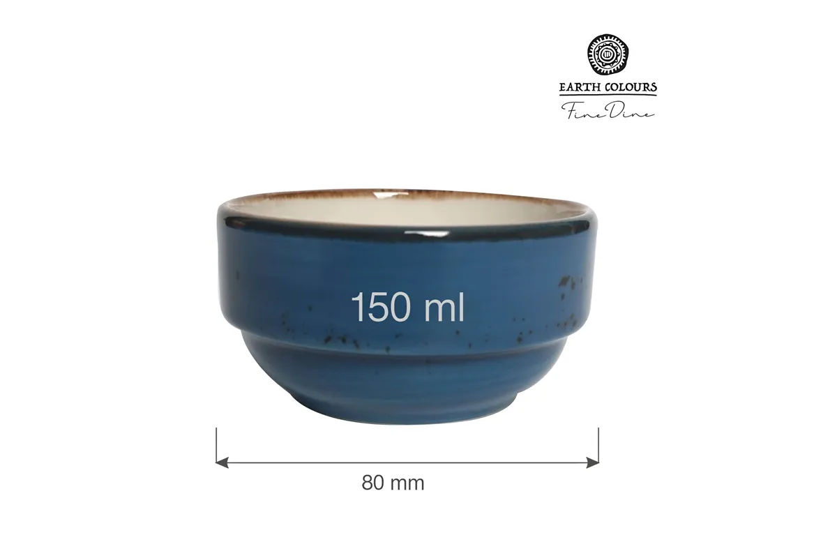 Miska sztaplowana Iris 80 mm, 150 ml Fine Dine 778166