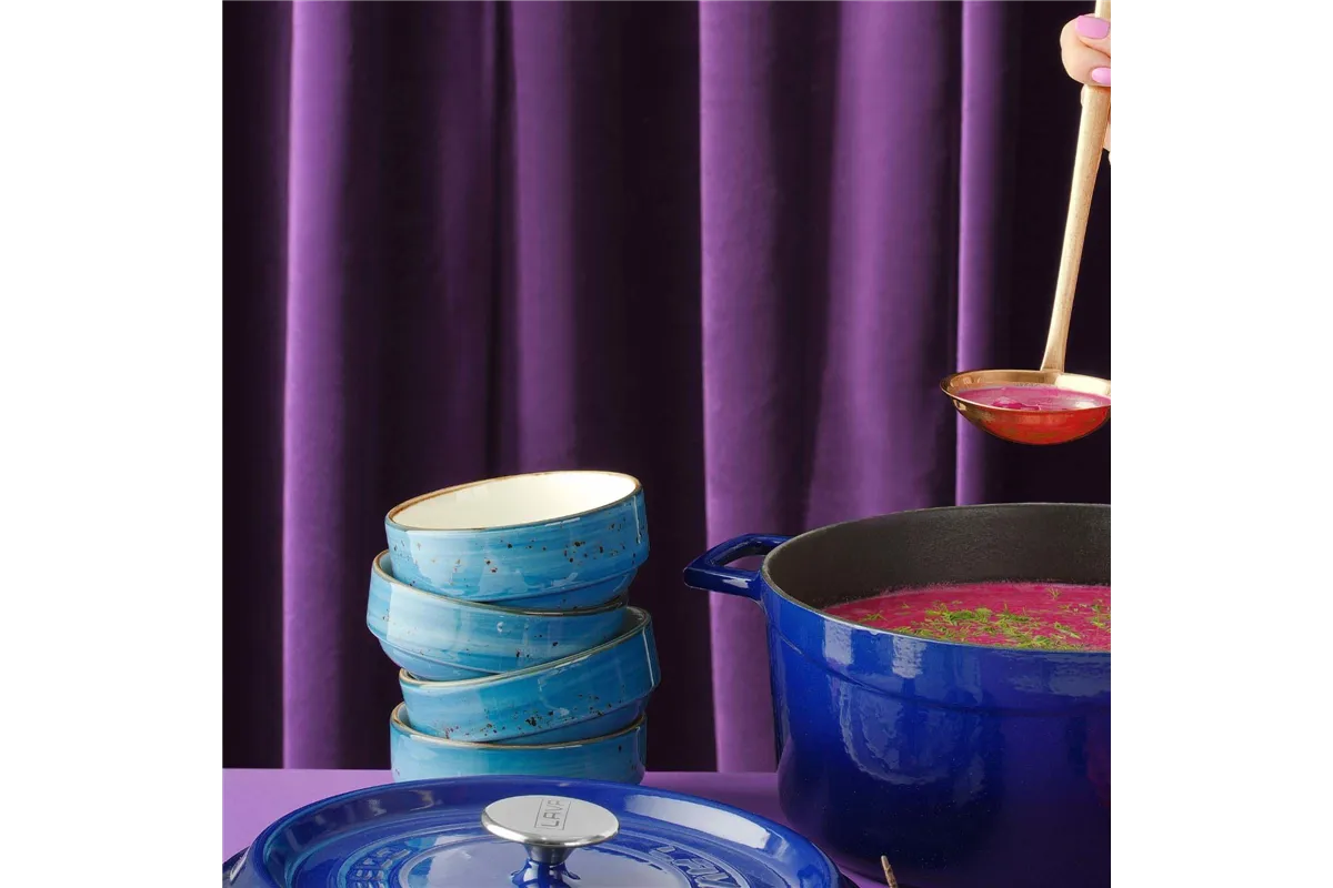 Miska sztaplowana Iris 120 mm, 400 ml Fine Dine 778173