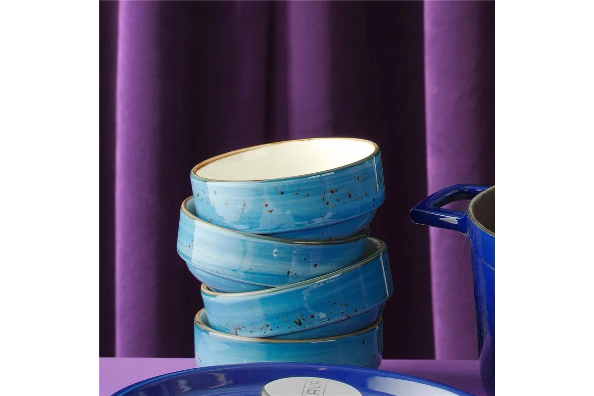 Miska sztaplowana Iris 120 mm, 400 ml Fine Dine 778173