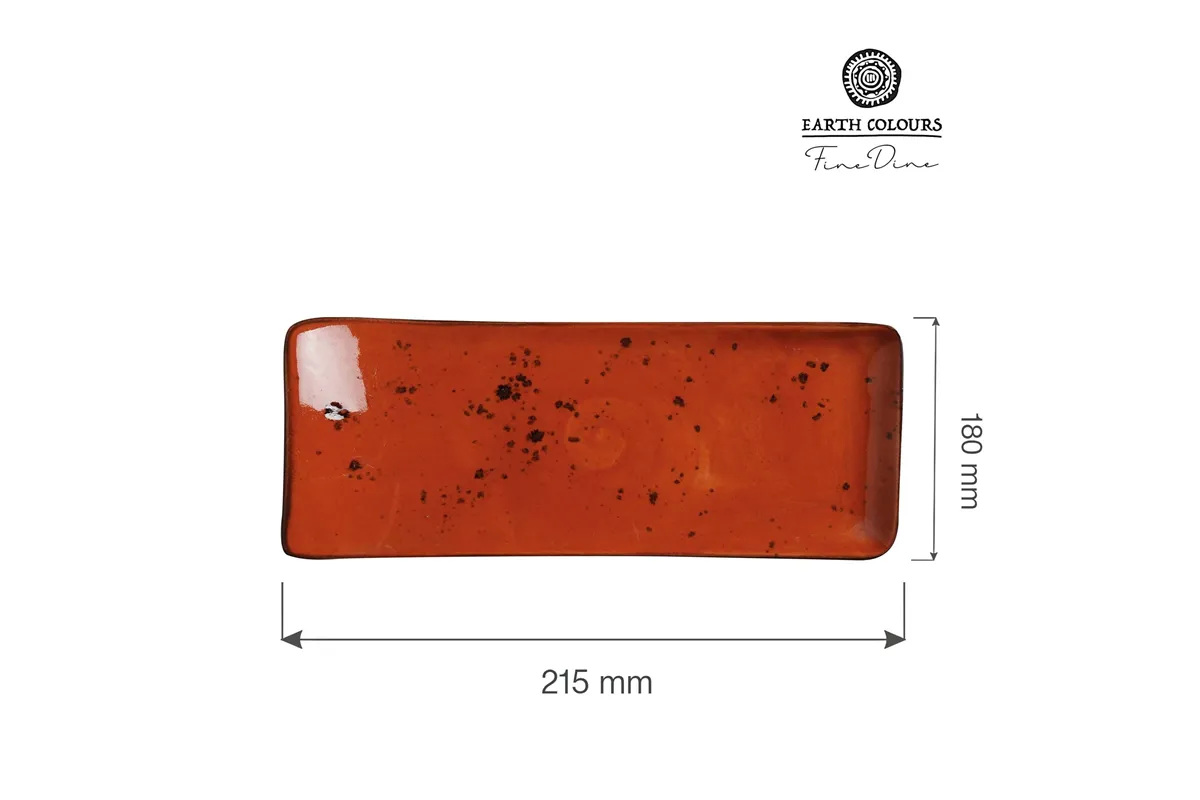 Talerz serwingowy Dahlia 215x180 mm Fine Dine 778364