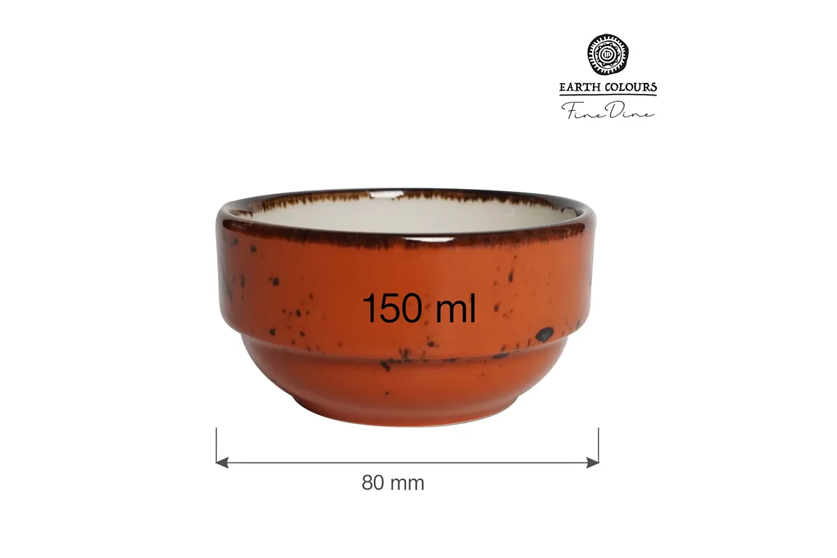 Miska sztaplowana Dahlia 80 mm, 150 ml Fine Dine 778371