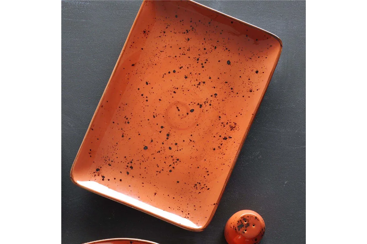 Talerz prostokątny Dahlia 300x200 mm Fine Dine 778449