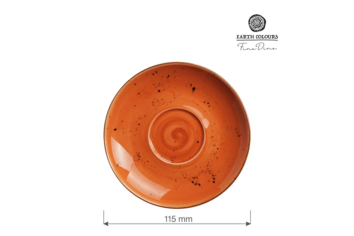 Spodek do espresso Dahlia 115 mm Fine Dine 778494