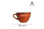 Filiżanka do cappuccino Dahlia 350 mm Fine Dine 778500