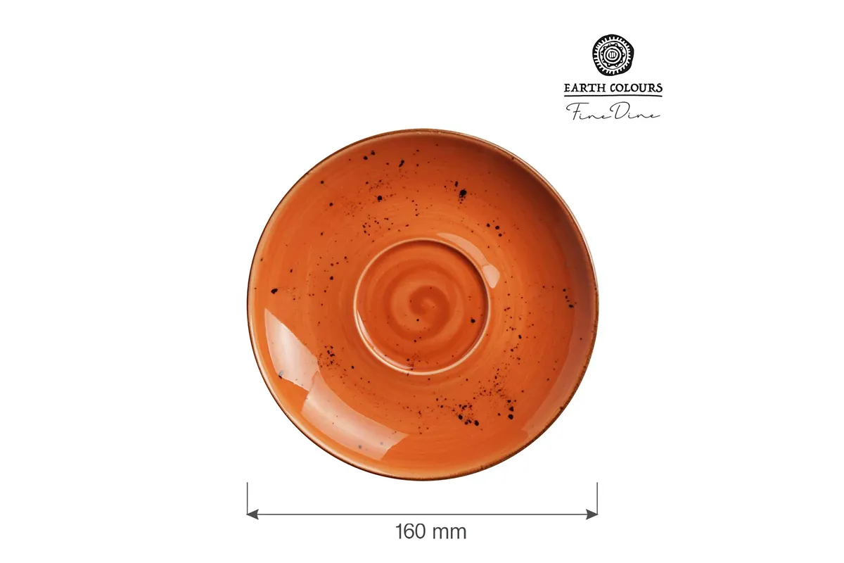 Spodek do cappuccino Dahlia 160 mm Fine Dine 778517
