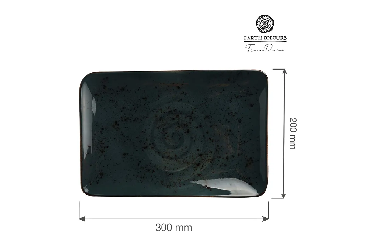 Talerz prostokątny Arando 300x200 mm Fine Dine 778654