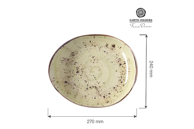 Talerz prezentacyjny Olive 270x240 mm Fine Dine 779743 Talerz prezentacyjny Olive 270x240 mm Fine Dine 779743