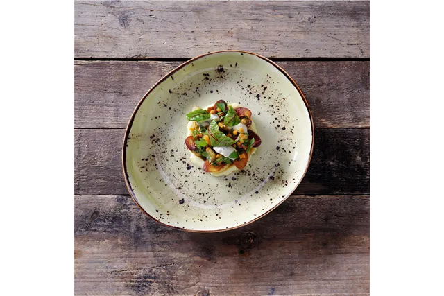 Talerz prezentacyjny Olive 270x240 mm Fine Dine 779743 Talerz prezentacyjny Olive 270x240 mm Fine Dine 779743