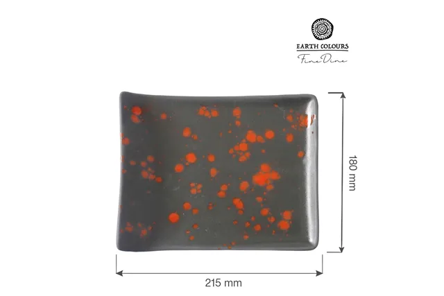 Talerz serwingowy Bloom 215x180 mm Fine Dine 779880 Talerz serwingowy Bloom 215x180 mm Fine Dine 779880