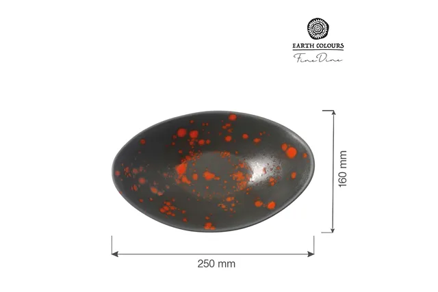 Miska łódka Bloom 250x160 mm Fine Dine 779897 Miska łódka Bloom 250x160 mm Fine Dine 779897
