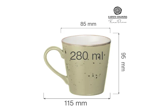 Kubek Olive 280 ml Fine Dine 779958 Kubek Olive 280 ml Fine Dine 779958