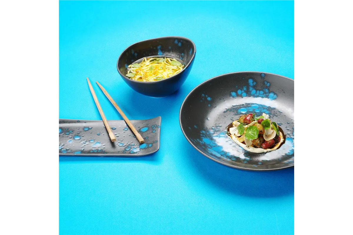 Talerz z wysokim rantem Flora 270 mm Fine Dine 780824