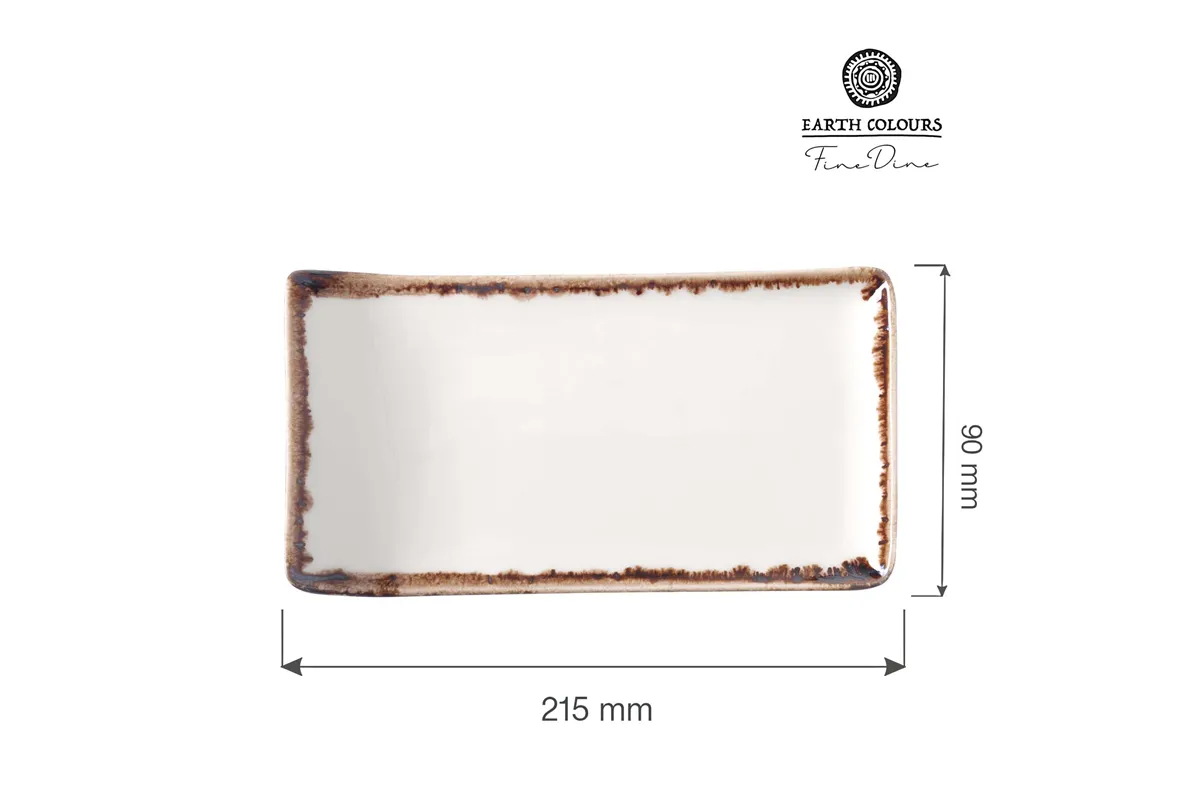 Talerz serwingowy Vanilla 215x90 mm Fine Dine 781081