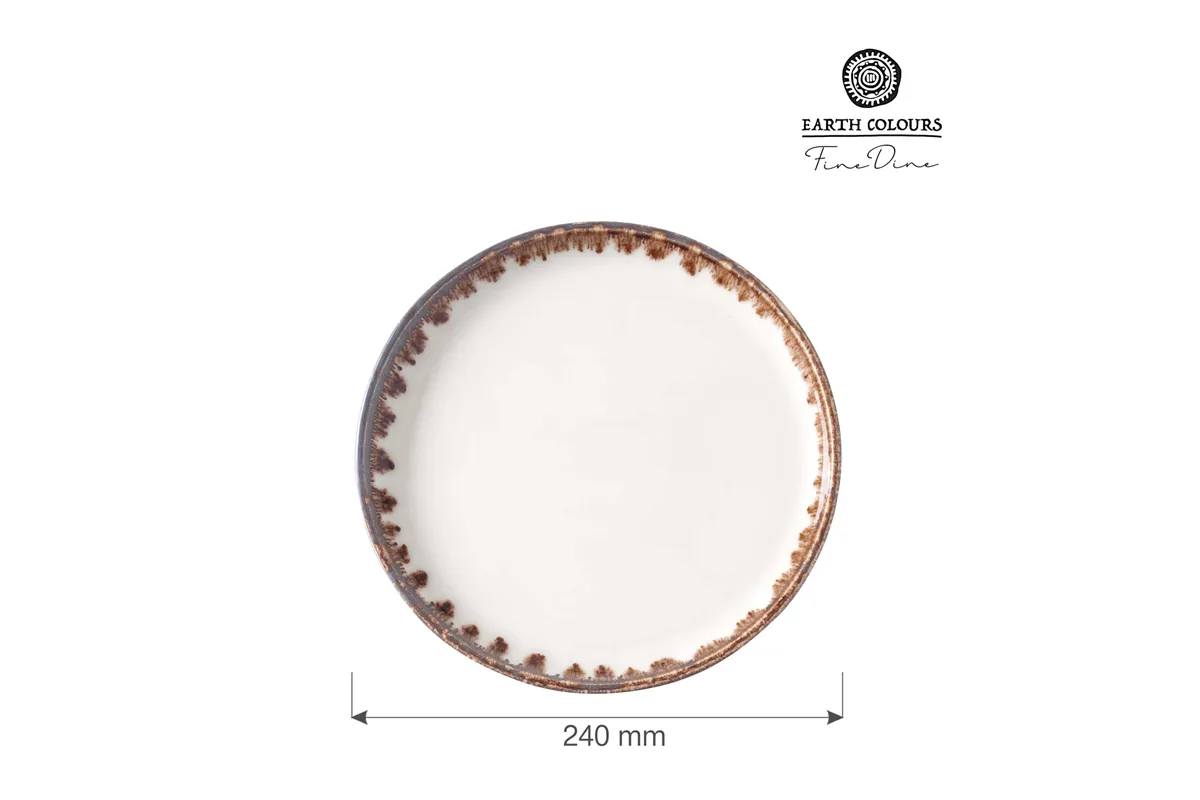 Talerz płytki Vanilla 240 mm Fine Dine 781159