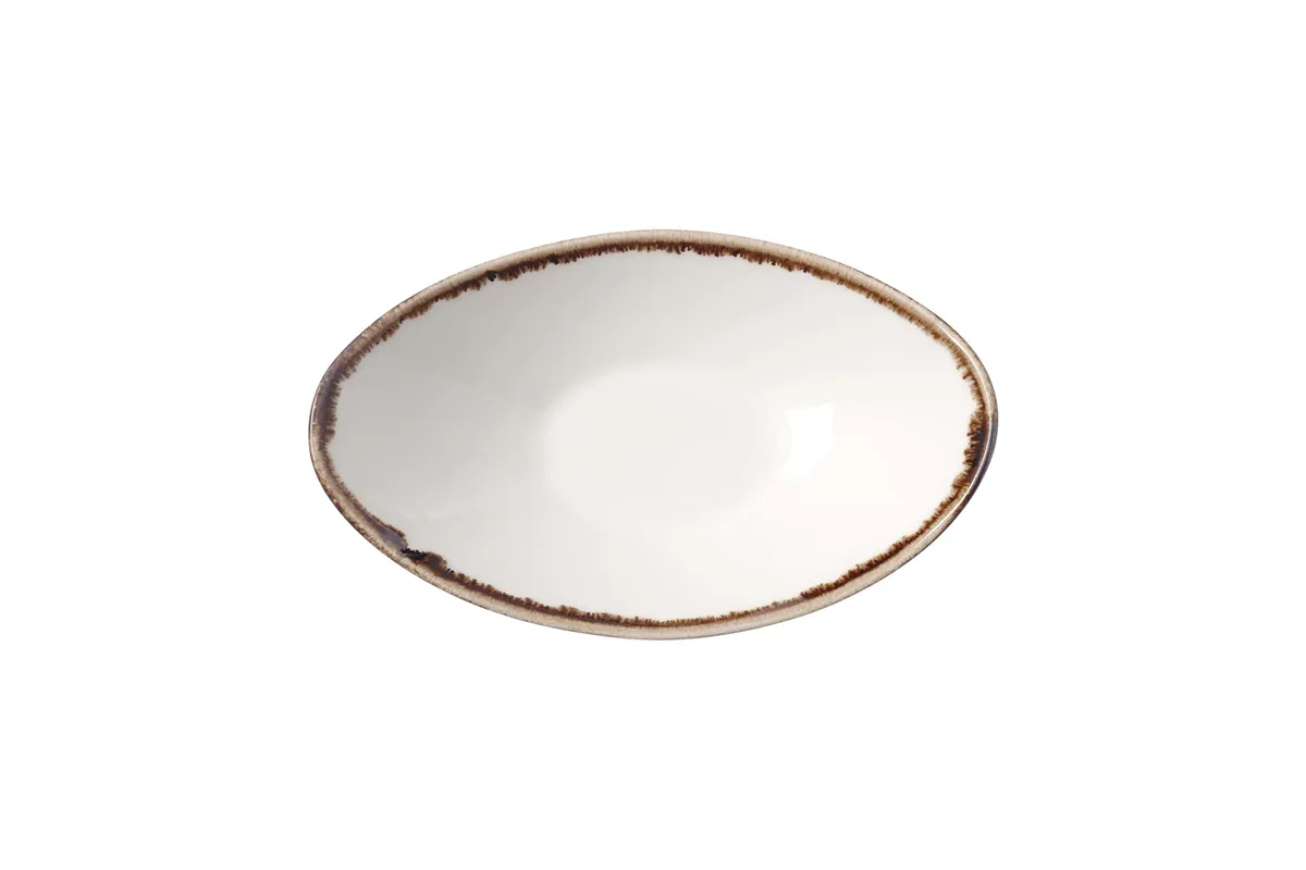 Miska łódka Vanilla 250x160 mm Fine Dine 781180