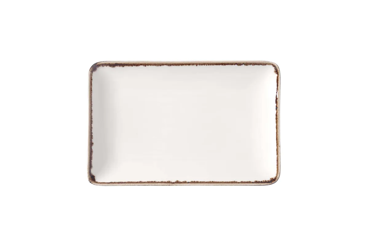 Talerz prostokątny Vanilla 300x200 mm Fine Dine 781197