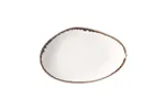 Talerz o organicznym kształcie Vanilla 350x210 mm Fine Dine 781227