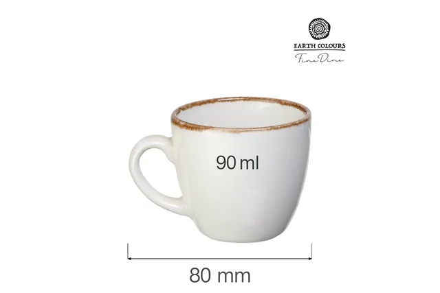 Filiżanka do espresso Vanilla 90 ml Fine Dine 781258 Filiżanka do espresso Vanilla 90 ml Fine Dine 781258