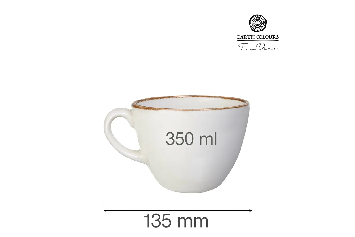 Filiżanka do cappuccino Vanilla 350 ml Fine Dine 781272