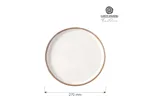 Talerz z wysokim rantem Vanilla 270 mm Fine Dine 781296