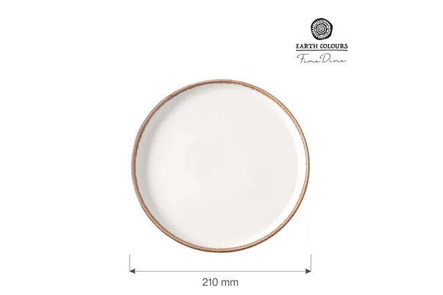 Talerz z wysokim rantem Vanilla 210 mm Fine Dine 781463 Talerz z wysokim rantem Vanilla 210 mm Fine Dine 781463