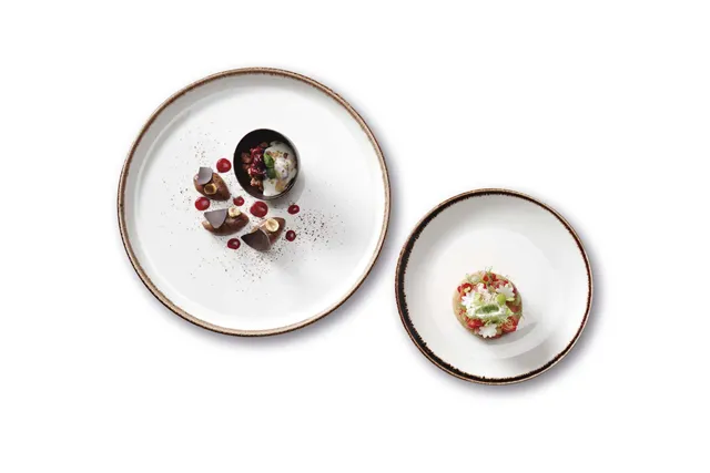 Talerz z wysokim rantem Vanilla 210 mm Fine Dine 781463 Talerz z wysokim rantem Vanilla 210 mm Fine Dine 781463