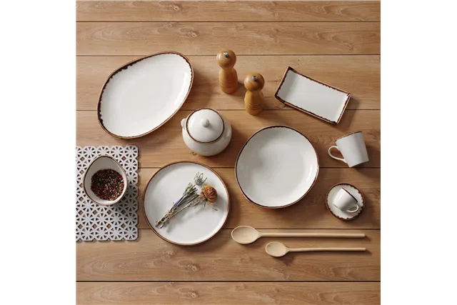 Talerz z wysokim rantem Vanilla 210 mm Fine Dine 781463 Talerz z wysokim rantem Vanilla 210 mm Fine Dine 781463