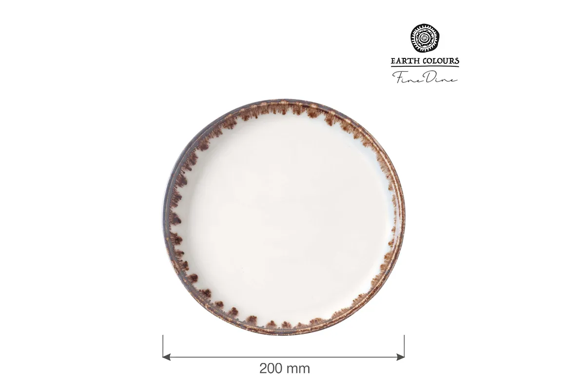 Miska płytka Vanilla 200 mm Fine Dine 781470