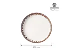 Miska płytka Vanilla 200 mm Fine Dine 781470