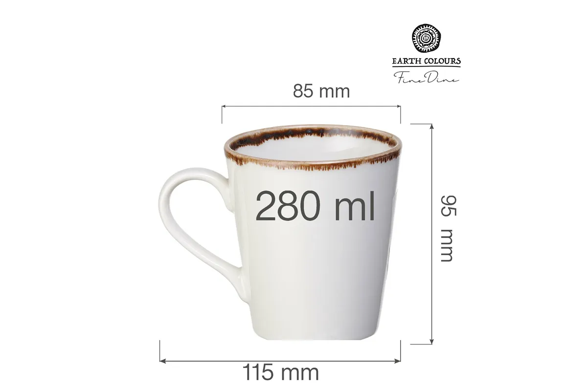 Kubek Vanilla 280 ml Fine Dine 781487