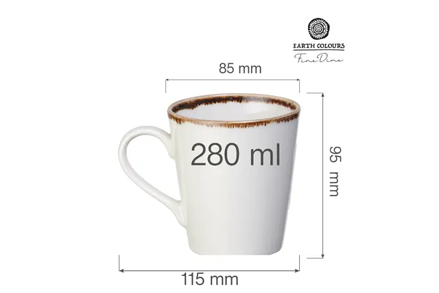 Kubek Vanilla 280 ml Fine Dine 781487 Kubek Vanilla 280 ml Fine Dine 781487