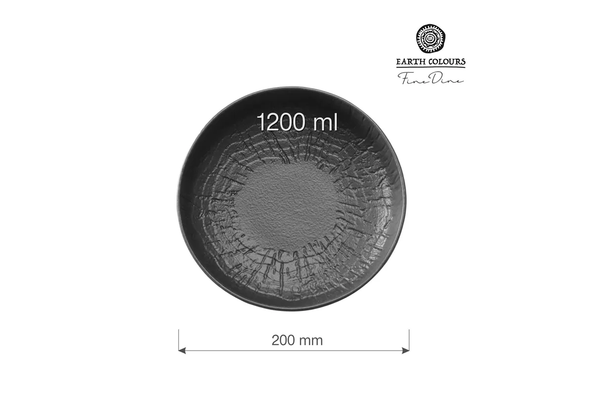 Miska płytka Crust, 200 mm, 1200 ml Fine Dine 779378
