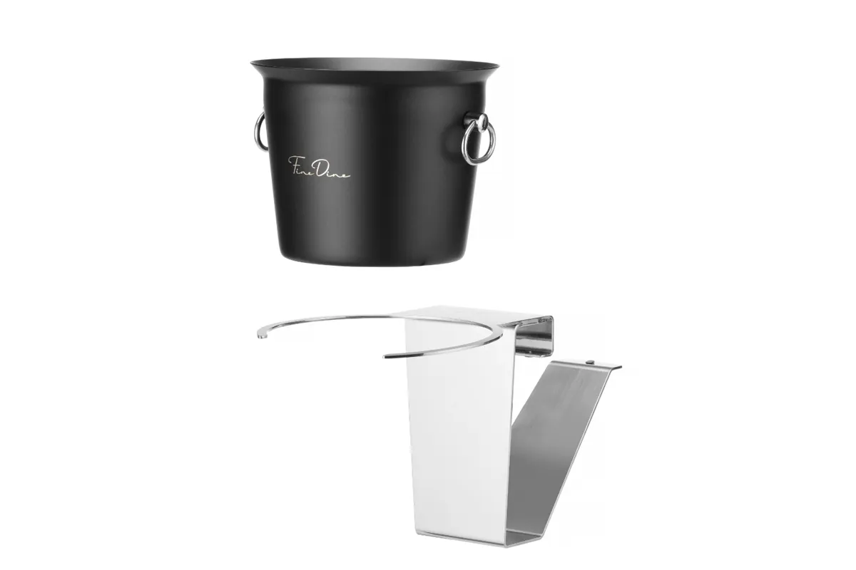Stojak na wiaderko do szampana Skiatos Black Fine Dine 171967