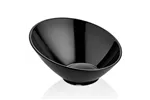 Miska skośna z melaminy, czarna, 233x(h)125 mm Fine Dine 779668