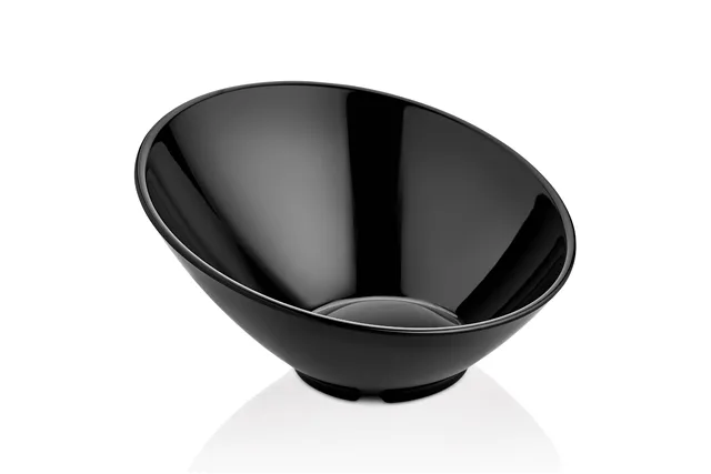 Miska skośna z melaminy, czarna, 262x(h)138 mm Fine Dine 779675 Miska skośna z melaminy, czarna, 262x(h)138 mm Fine Dine 779675
