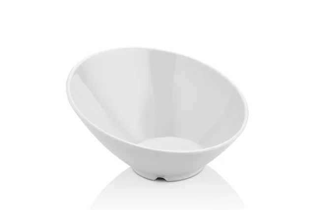 Miska skośna z melaminy, biała, 262x(h)138 mm Fine Dine 779712 Miska skośna z melaminy, biała, 262x(h)138 mm Fine Dine 779712