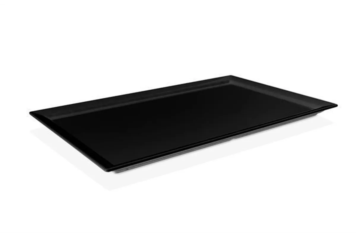 Taca GN 1/1 z melaminy, czarna Fine Dine 870648
